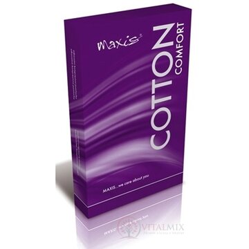 MAXIS COMFORT COTTON STEHENNÉ PANČUCHY veľkosť 3+, (II.KT), krátke, so špicou, s krajkou, bronz, 1x1 pár obrázok