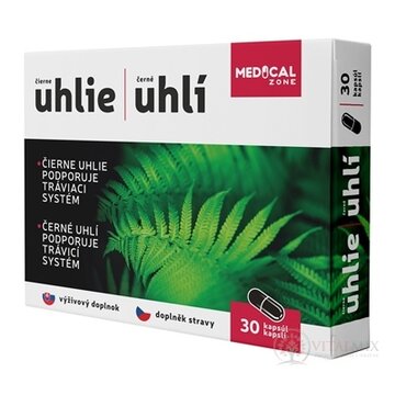 MEDICAL Zone ČIERNE UHLIE cps 1x30 ks obrázok