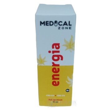 MEDICAL Zone ENERGIA ústna voda v spreji s CBD+CBG 1x10 ml obrázok