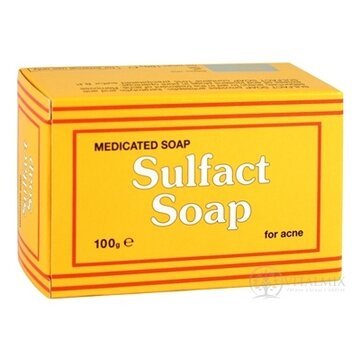MEDICINÁLNE MYDLO SULFACT 1x100 g obrázok