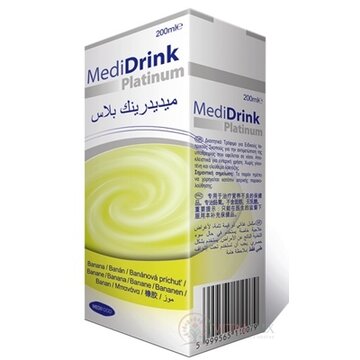 MediDrink Platinum príchuť banánová 30x200 ml obrázok