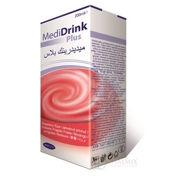 MediDrink Plus (verzia 2016) jahodová príchuť 30x200 ml obrázok