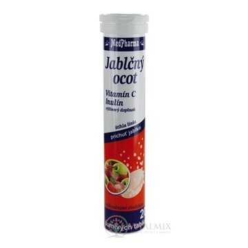 MedPharma JABLČNÝ OCOT+INULÍN+VIT.C tbl eff 1x20 ks obrázok