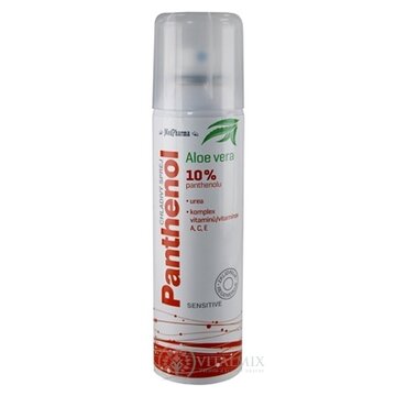 MedPharma PANTHENOL 10% CHLADIVÝ SPREJ Sensitive, s Aloe vera 1x150 ml obrázok