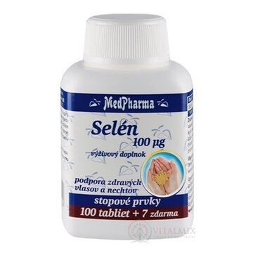 MedPharma SELÉN 100 µg tbl 1x107 ks obrázok