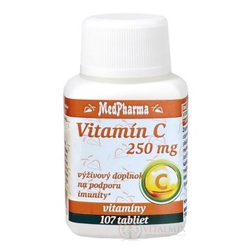 MedPharma Vitamín C 250 mg tbl 1x107 ks obrázok
