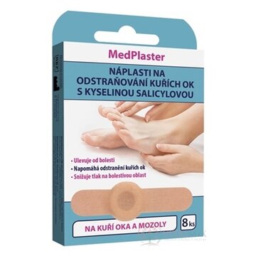 MedPlaster Náplasť NA KURIE OKÁ s kyselinou salicylovou 1x8 ks obrázok