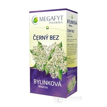 MEGAFYT Bylinková lekáreň BAZA ČIERNA bylinný čaj 20x1,5 g (30 g) obrázok