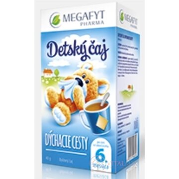 MEGAFYT Detský čaj DÝCHACIE CESTY inov.2015, bylinný čaj, 20x2 g (40 g) obrázok