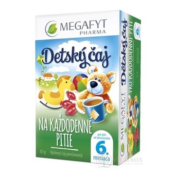 MEGAFYT Detský čaj NA KAŽDODENNÉ PITIE bylinný čaj (od ukonč. 6. mesiaca) 20x1,75 g (35 g) obrázok
