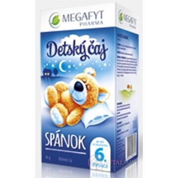 MEGAFYT Detský čaj SPÁNOK inov.2015, bylinný čaj, 20x2 g (40 g) obrázok