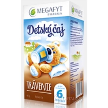 MEGAFYT Detský čaj TRÁVENIE inov.2015, bylinný čaj 20x2 g (40 g) obrázok