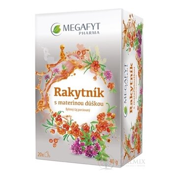 MEGAFYT Rakytník s materinou dúškou bylinný čaj 20x2 g (40 g) obrázok