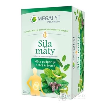 MEGAFYT Sila mäty bylinný čaj porciovaný 20x1,5 g (30 g) obrázok