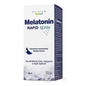 Melatonín RAPID Spray SALUTEM 1x30 ml obrázok