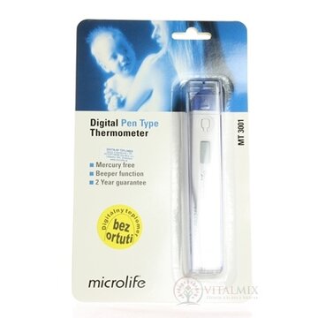 MICROLIFE TEPLOMER DIGITÁLNY MT 3001 1x1 ks obrázok