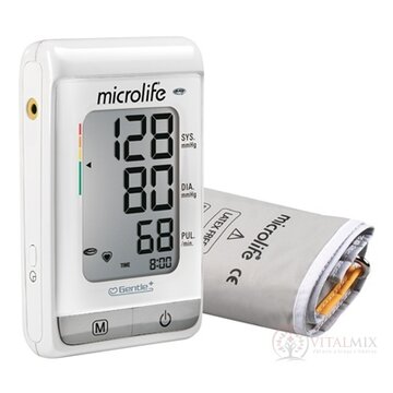 MICROLIFE TLAKOMER DIGITÁLNY BP A150 AFIB automatický na rameno (pamäť na 30 nameraných hodnôt) + adaptér, 1x1 set obrázok