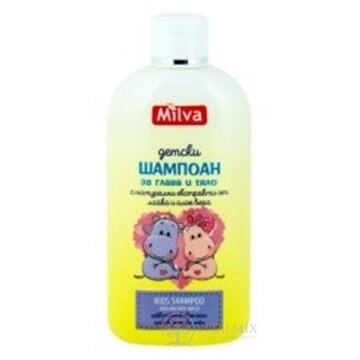 Milva ŠAMPÓN DETSKÝ (Milva Shampoo Kids HAIR AND BODY WASH) 1x200 ml obrázok