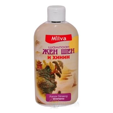 Milva ŠAMPÓN ŽENŠEŇ A CHINÍN (Milva Shampoo GINSENG) 1x200 ml obrázok