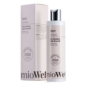 mioWell RENEWING SHAMPOO šampón pre ženy, proti vypadávaniu vlasov 1x250 ml obrázok
