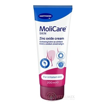 MoliCare SKIN Ochranný krém s obsahom zinku (fialová rada) 1x200 ml obrázok