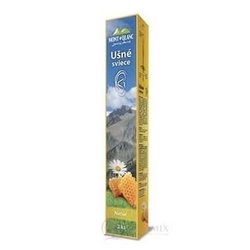 MONT BLANC Luxury Auris Ušné sviece natur (inov.2022) 1x2 ks obrázok