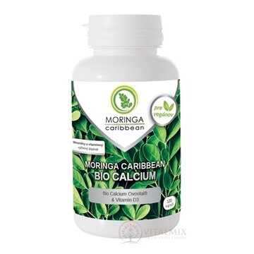 MORINGA Moringa Caribbean BIO CALCIUM cps s vitamínom D3 1x120 ks obrázok
