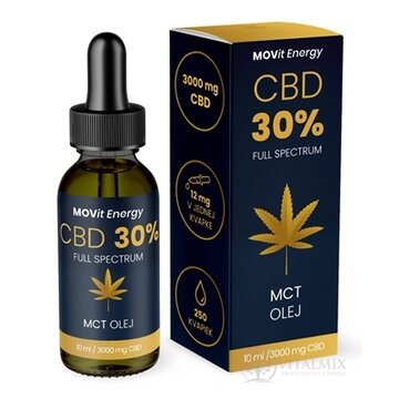 MOVit CBD 30% Full Spectrum MCT OLEJ 1x10 ml obrázok
