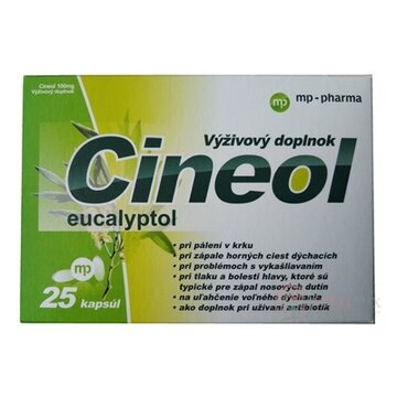mp Cineol 100 mg cps 1x25 ks obrázok