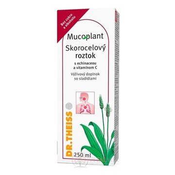 Mucoplant Skorocelový roztok s echinaceou a vitamínom C 1x250 ml obrázok