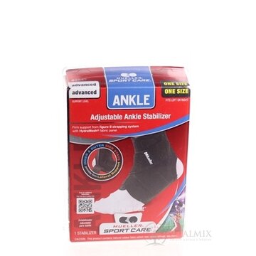 Mueller Adjustable Ankle Stabilizer bandáž na členok 1x1 ks obrázok
