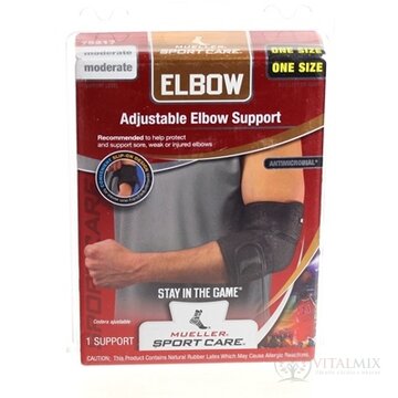 Mueller Adjustable Elbow Support bandáž na lakeť 1x1 ks obrázok