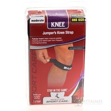 Mueller Jumpers Knee Strap podkolenný pás čierny 1x1 ks obrázok