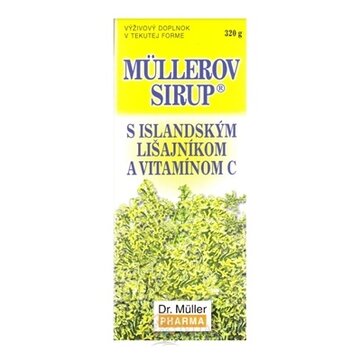 MÜLLEROV SIRUP S ISLANDSKÝM LIŠAJNÍKOM A VIT. C 1x320 g obrázok