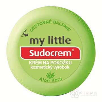 my little Sudocrem Aloe Vera ochranný krém, cestovné balenie 1x22 g obrázok