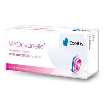 MYOovunelle vaginálne čapíky 1x3 ks obrázok