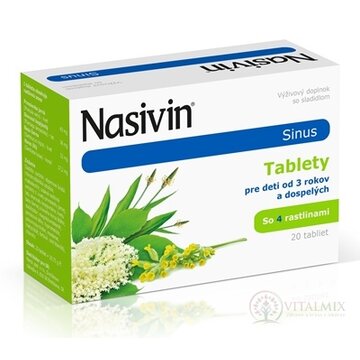 NASIVIN SINUS tbl 1x20 ks obrázok