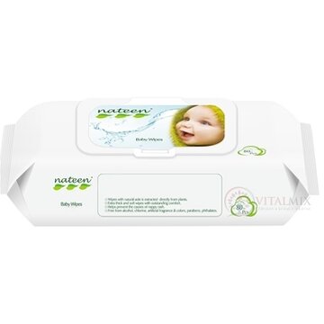 nateen Baby Wipes vlhčené obrúsky pre deti 1x80 ks obrázok