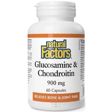 Natural Factors Glukozamín+Chondroitín 900 mg cps 1x60 ks obrázok