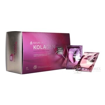 NATUREVIA Kolagén BEAUTY + bioaktívne kolagénové peptidy vrecúška 1x60 ks obrázok