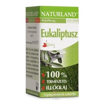 NATURLAND 100% ÉTERICKÝ OLEJ EUKALYPUS 1x10 ml obrázok