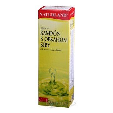 NATURLAND KRÉMOVÝ ŠAMPÓN S OBSAHOM SÍRY 1x125 ml obrázok