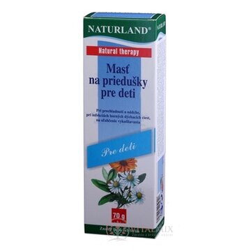 NATURLAND MASŤ NA PRIEDUŠKY PRE DETI 1x70 g obrázok