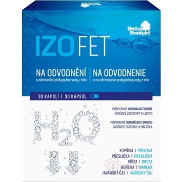NaturProdukt IZOFET Na odvodnenie cps 1x30 ks obrázok
