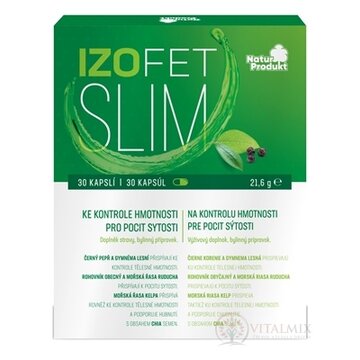 NaturProdukt IZOFET SLIM cps 1x30 ks obrázok