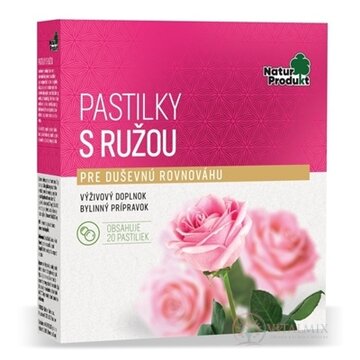 NaturProdukt PASTILKY S RUŽOU 1x20 ks obrázok