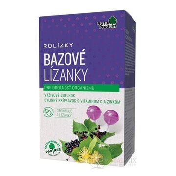 NaturProdukt ROLÍZKY Bazové Lízanky pre odolnosť organizmu 1x4 ks obrázok