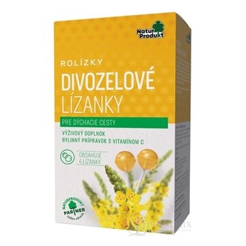 NaturProdukt ROLÍZKY Divozelové Lízanky na dýchacie cesty 1x4 ks obrázok