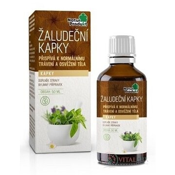 NaturProdukt ŽALÚDOČNÉ KVAPKY 1x50 ml obrázok