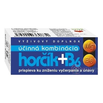 NATURVITA HORČÍK + B6 tbl 1x60 ks obrázok
